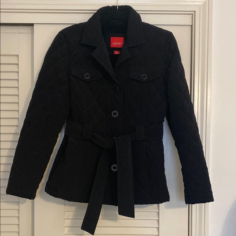Esprit Black Quilted Jacket